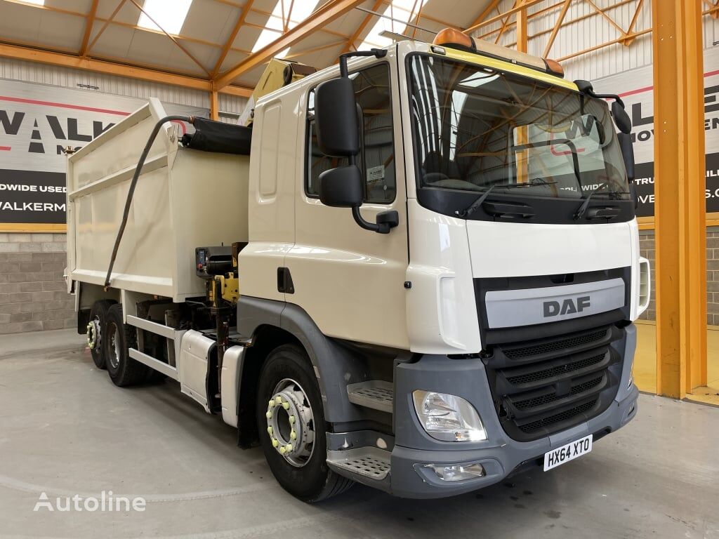 бортовой грузовик DAF CF 330 *EURO 6* 6X2 TIPPER/CRANE – 2014 – HX64 XTO