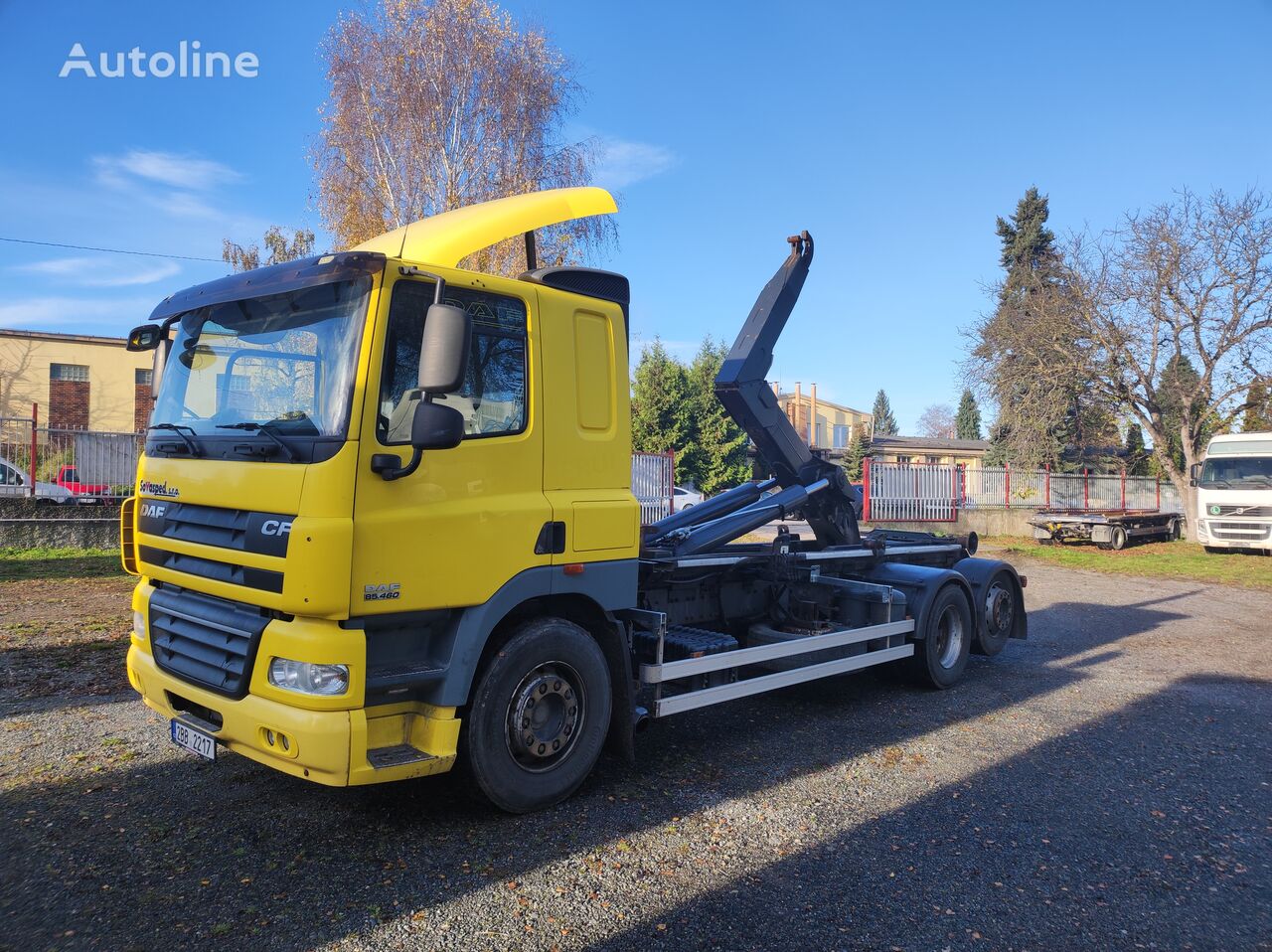 бункеровоз DAF CF 85.460 Technocar kontejner