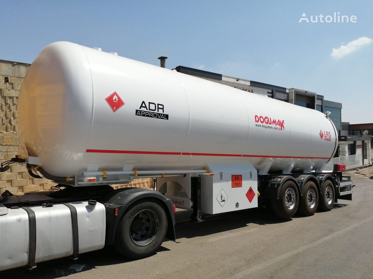 новая газовая цистерна Doğumak LPG TRAILER - ADR