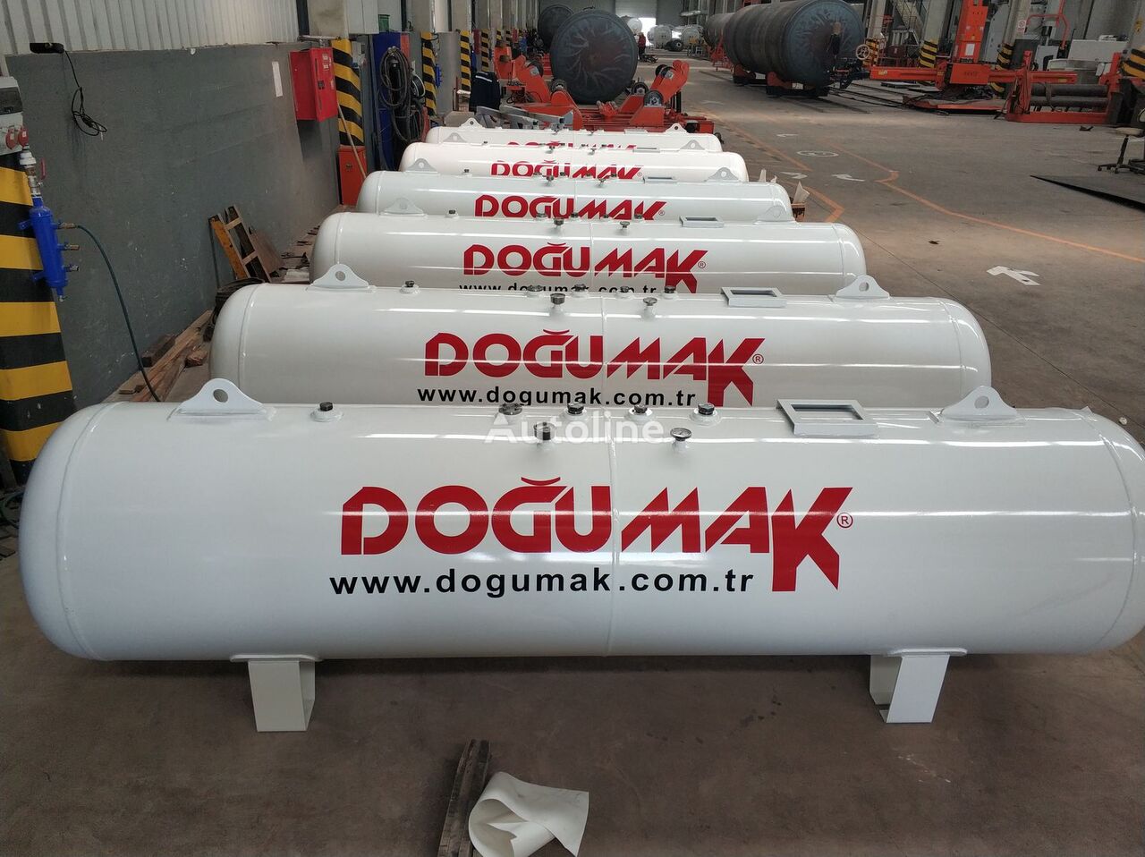 новая газовая цистерна Doğumak NEW LPG INDUSTRIAL STORAGE TANK