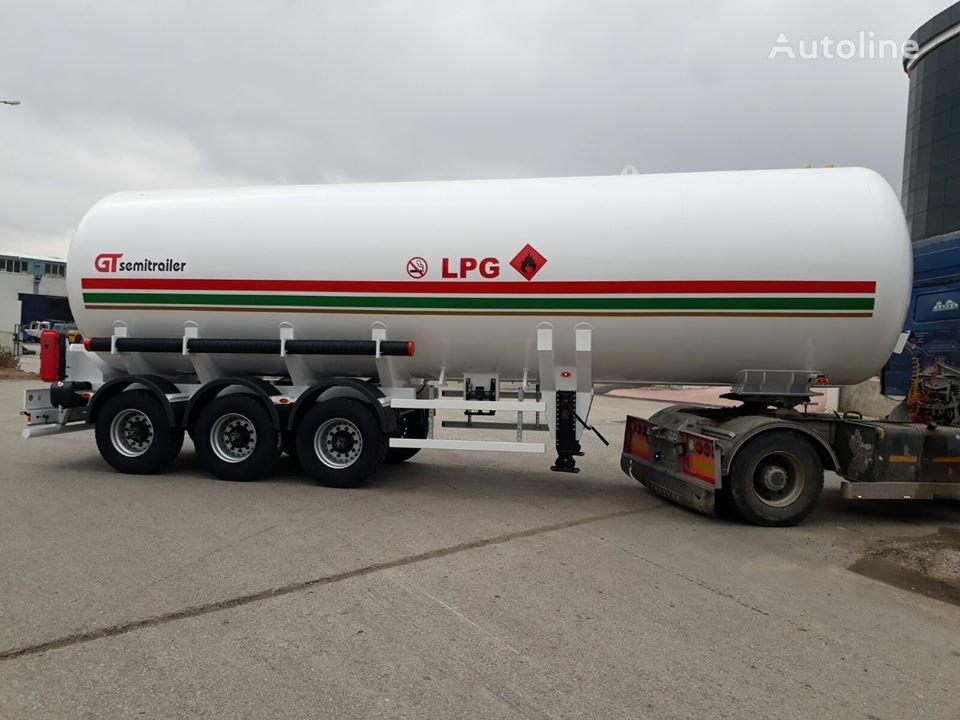 новая газовая цистерна Gürleşenyıl 3 axles lpg semi trailers