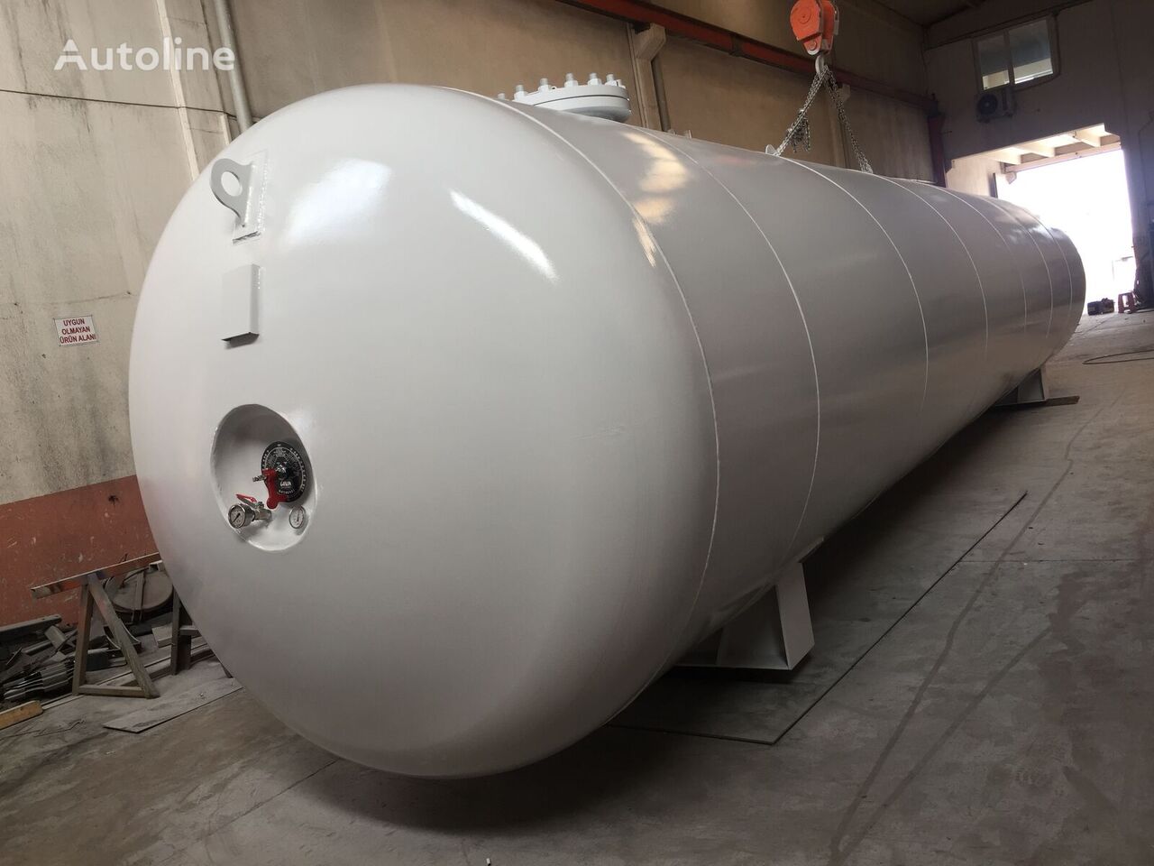 новая газовая цистерна Mas Trailer Tanker 5 m3 - 150 m3 LPG Storage Tank From Factory
