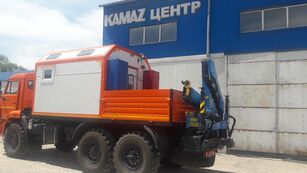 новый грузовик мастерская КАМАЗ Автомобильно-ремонтная мастерская (АРОК) 4209-43118-04  с КМУ и
