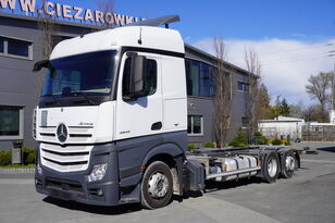 грузовик шасси Mercedes-Benz Actros 2542 Low Deck BDF / 6×2 / E6 / steering axle