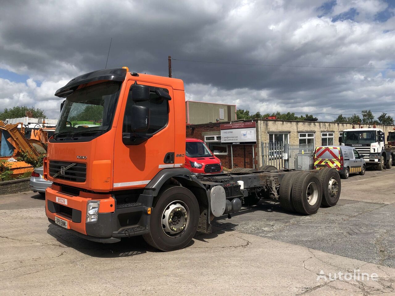 грузовик шасси Volvo FE 260