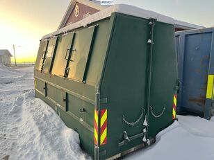 контейнер для мусора 15m3 Closed waste container w/ Side hatch and split rear door