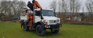 универсальная коммунальная машина Mercedes-Benz Unimog U 5000 HIDRAULINIS GRAZTAS