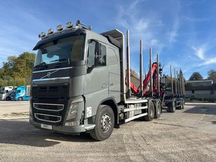 лесовоз Volvo FH 540 + прицеп лесовоз