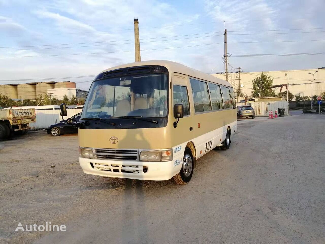 перронный автобус Toyota Coaster