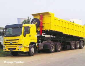 новый полуприцеп лесовоз TITAN Dump Trailer Tipper Semi Trailer for Sale in Congo