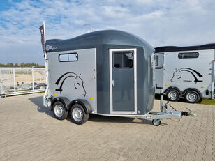 новый прицеп коневоз Cheval Liberté Gold 3 for two horses with tack room 2000 kg GVW trailer