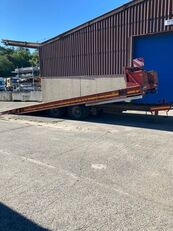 прицеп низкорамная платформа Mol 2 AXLES TIPPING TRAILER WITH RAMPS