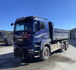 самосвал MAN TGS 28.540 6X4 full sideåpning, opplegg for kran