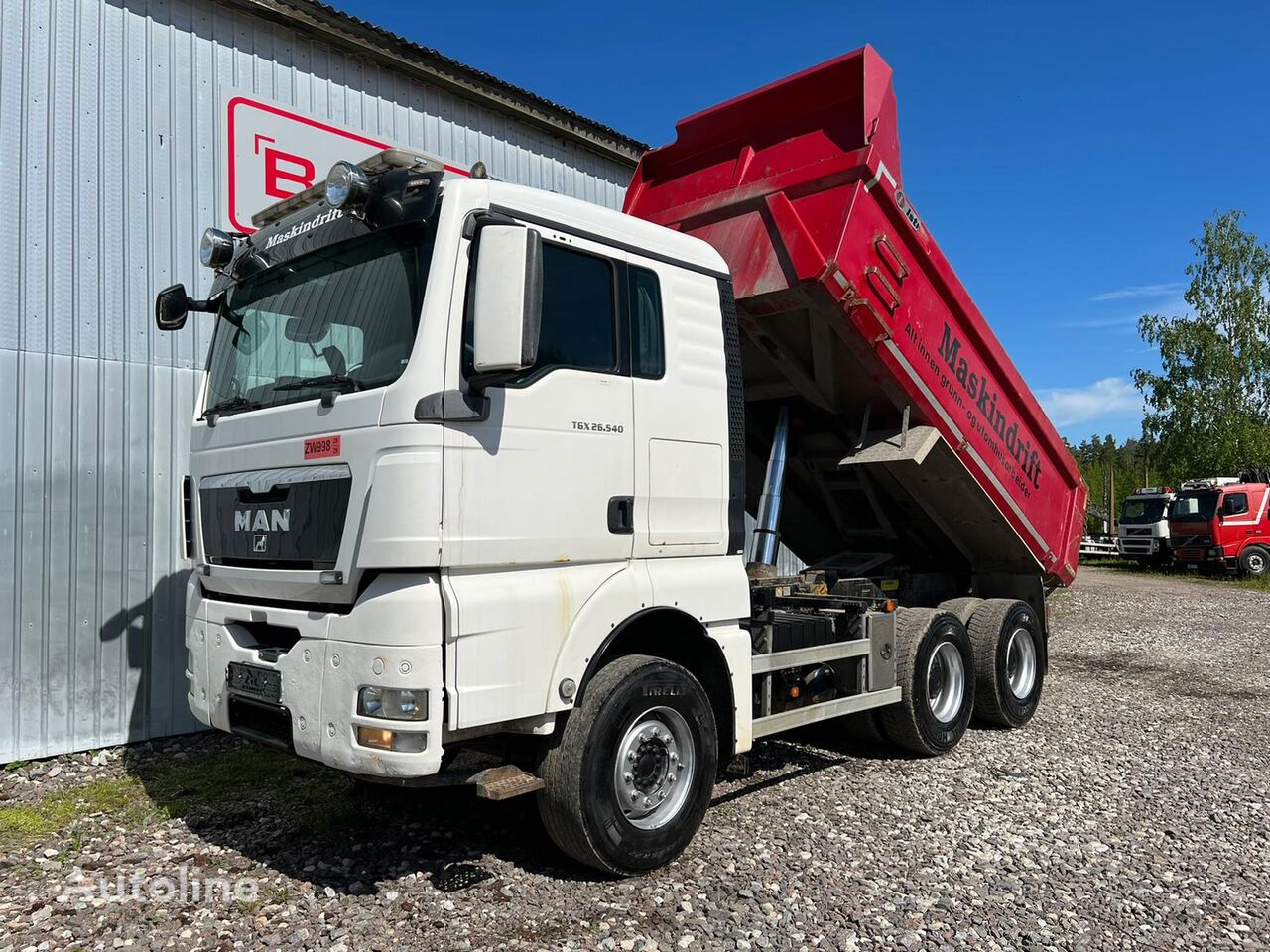 самосвал MAN TGX 26.540