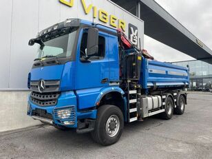 самосвал Mercedes-Benz Arocs 3342 *6x6*meegestuurd as*2zijdige kipper*Airco*Bluetooth