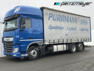 тентованный грузовик DAF XF  105.440 FAR Pritsche 6x2, Superspace EU 6, Edscha, TÜV 8/24