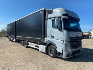 тентованный грузовик Mercedes-Benz Actros 2548 + Wecon 7,7 m