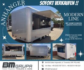 новый торговый прицеп BM Grupa Modern Line 4,2m - Anhänger - Food Trucks - SOFORT VERKAUFEN