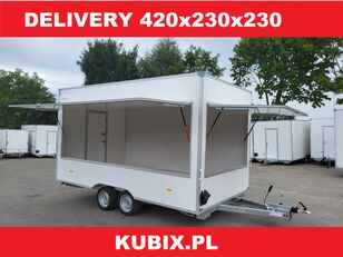 новый торговый прицеп Kubix NEW! 420x230x230 catering trailer 2500kg