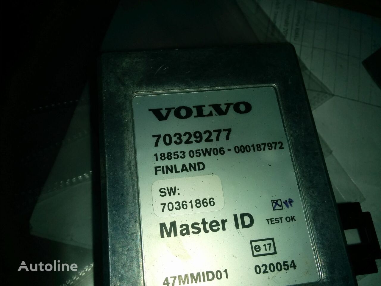 блок управления Volvo 70329277 / 70395975-P01 / 70361720-P01 / 70322237-P02 для автобуса Volvo B12